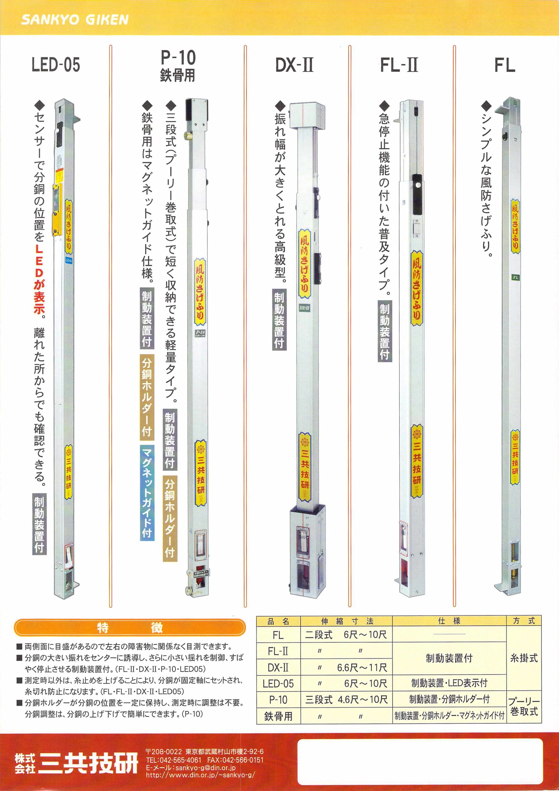 三共技研 風防さげふり - 株式会社 大久保